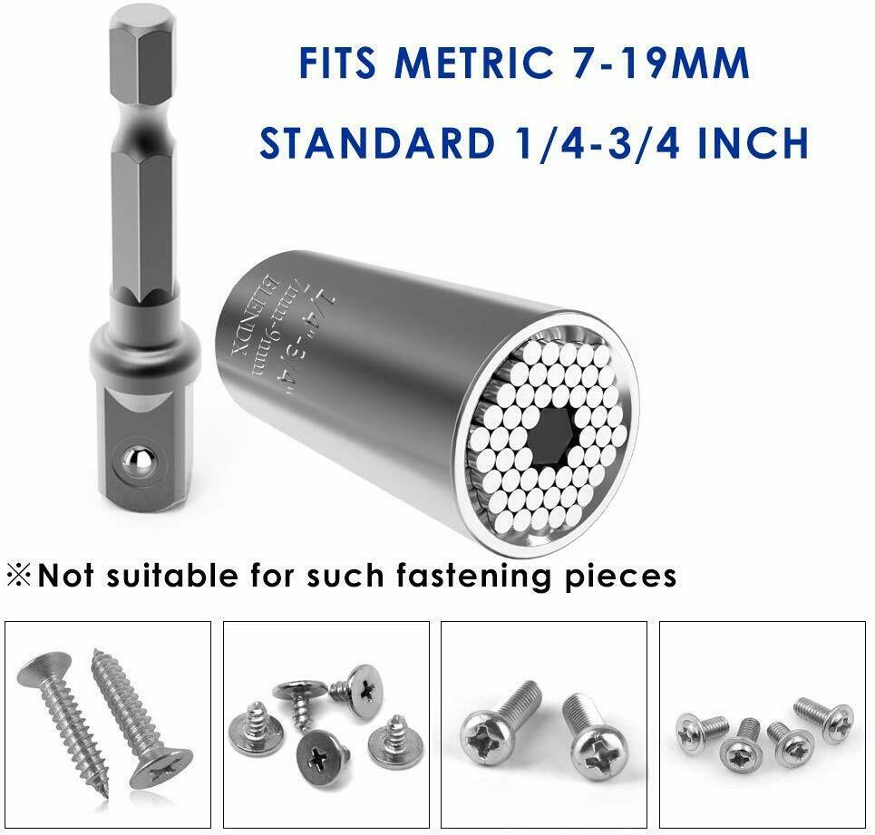 UltimateFlex Universal Socket Wrench – Your All-in-One Solution for Effortless Fastening!