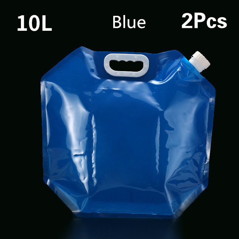 Foldable PVC Water Bag – Portable, Ready-to-Go Hydration for Emergency Preparedness