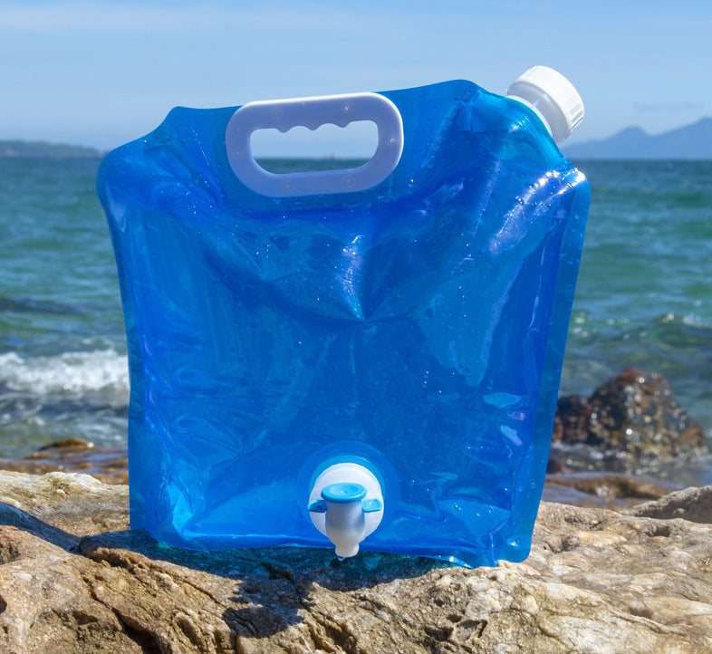 Foldable PVC Water Bag – Portable, Ready-to-Go Hydration for Emergency Preparedness